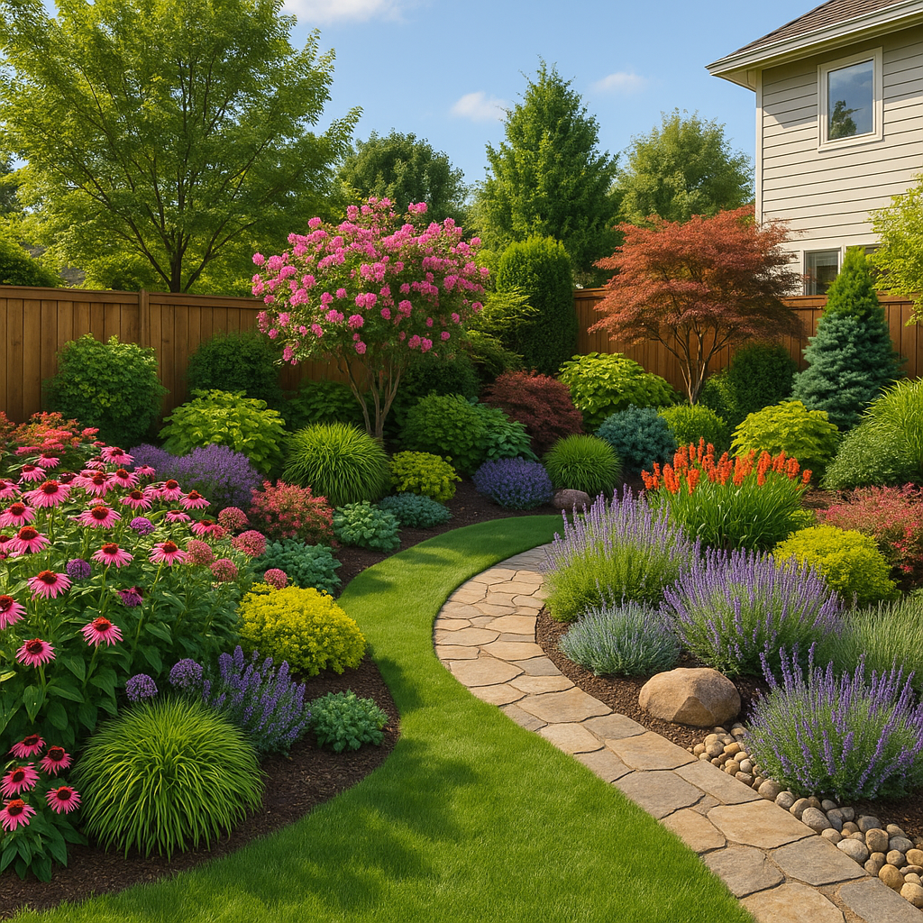back yard landscape ideas