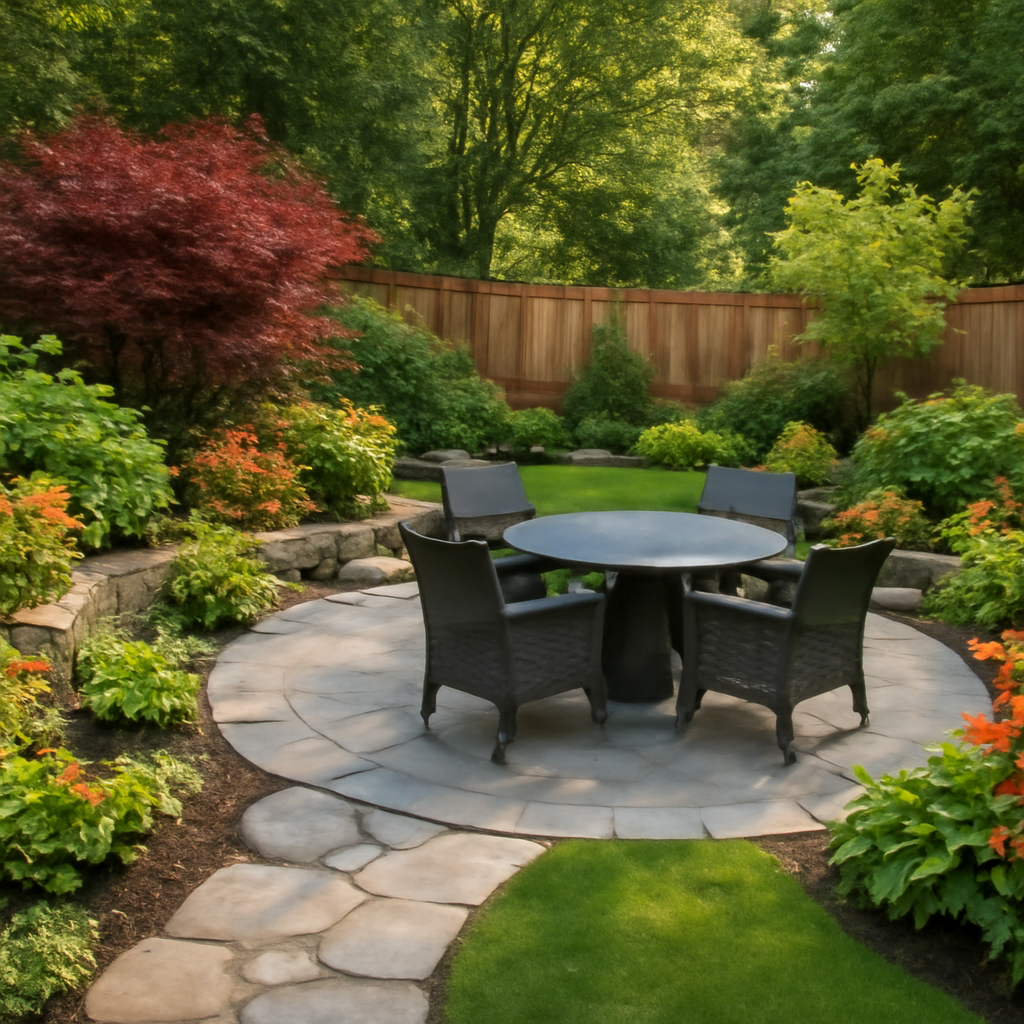 back yard patio landscaping ideas