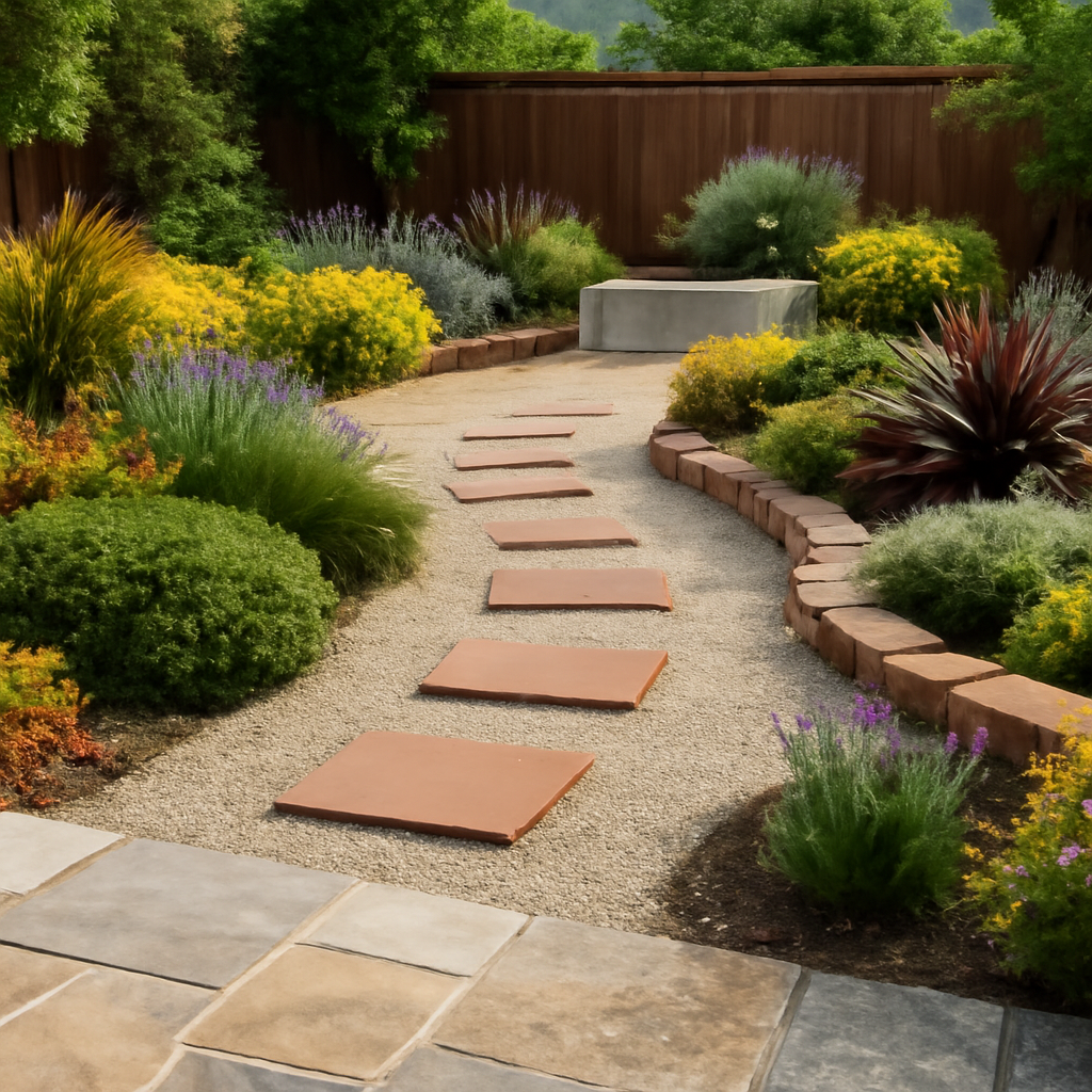 backyard no grass ideas