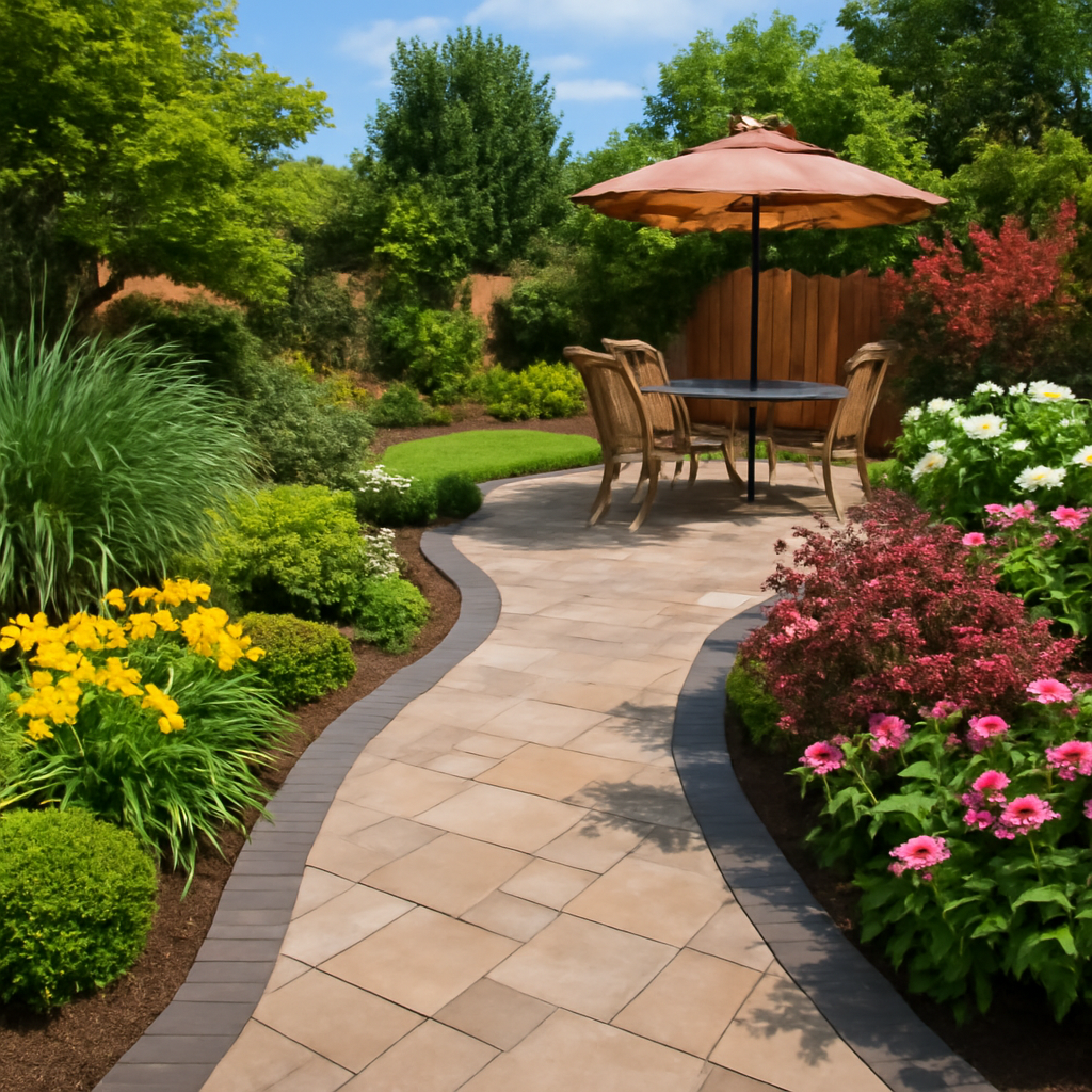 backyard paving ideas