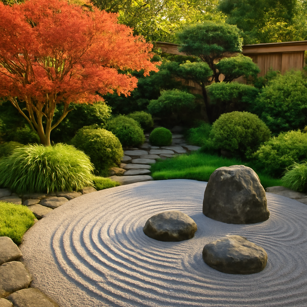 backyard zen garden