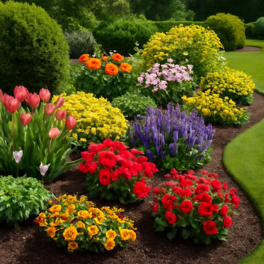 flower bed decoration ideas