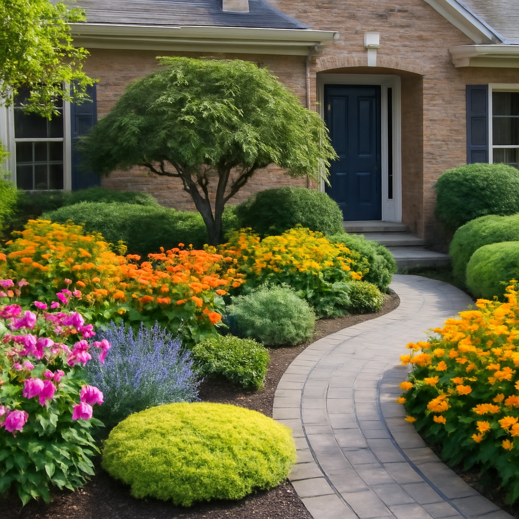 front garden design