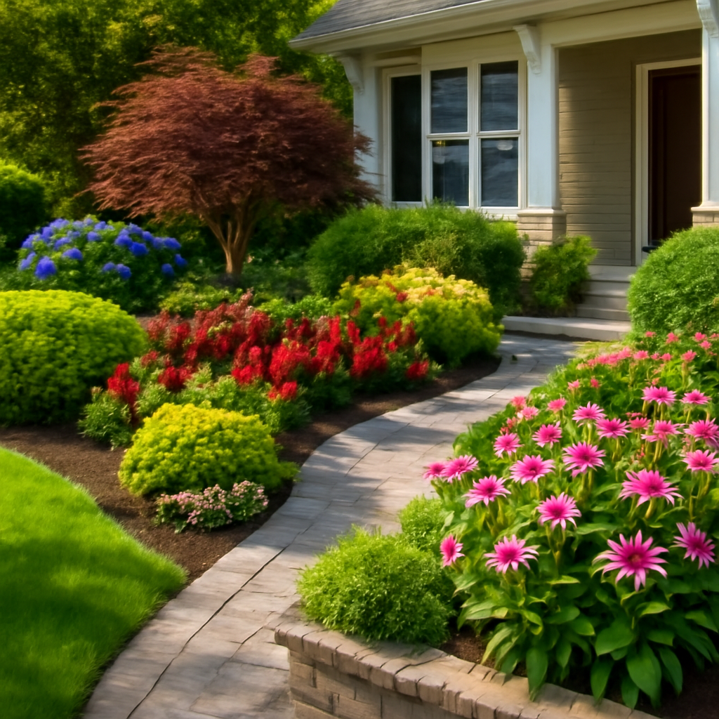 front landscape design