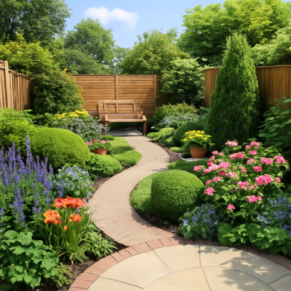 garden designs for small gardens