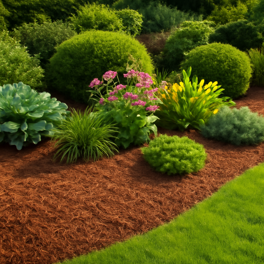 mulch landscape ideas