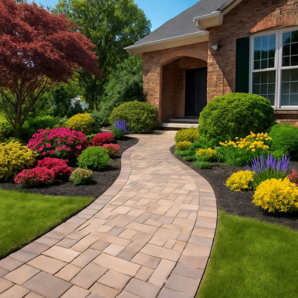 pavers front yard