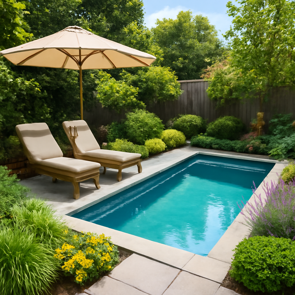 pool design for small backyard
