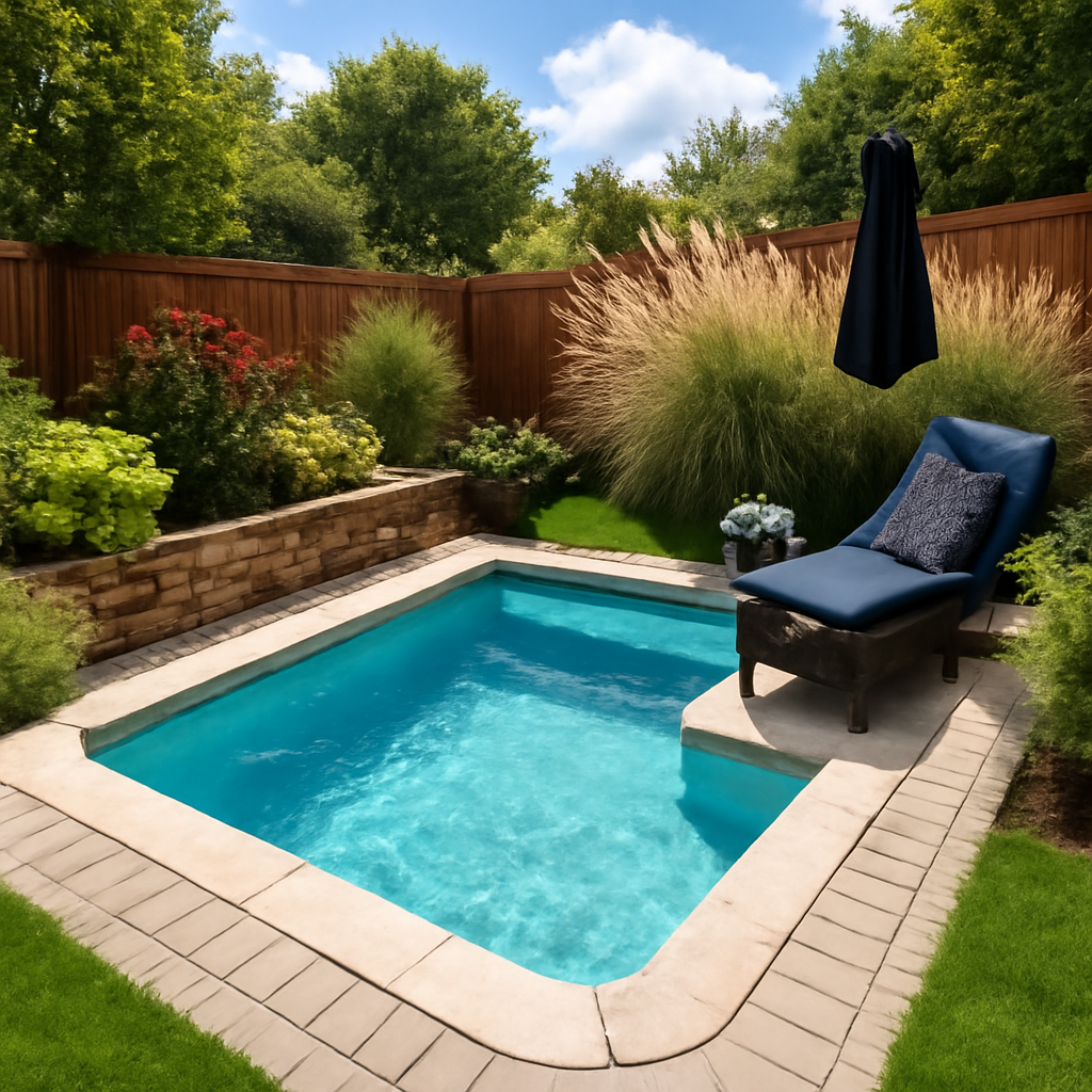 pool ideas for small backyard