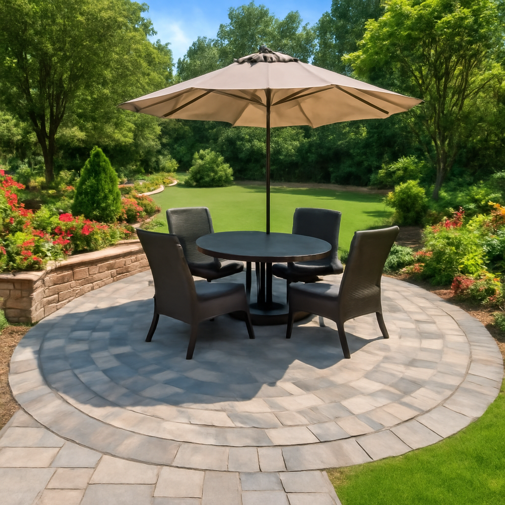 simple paver patio ideas