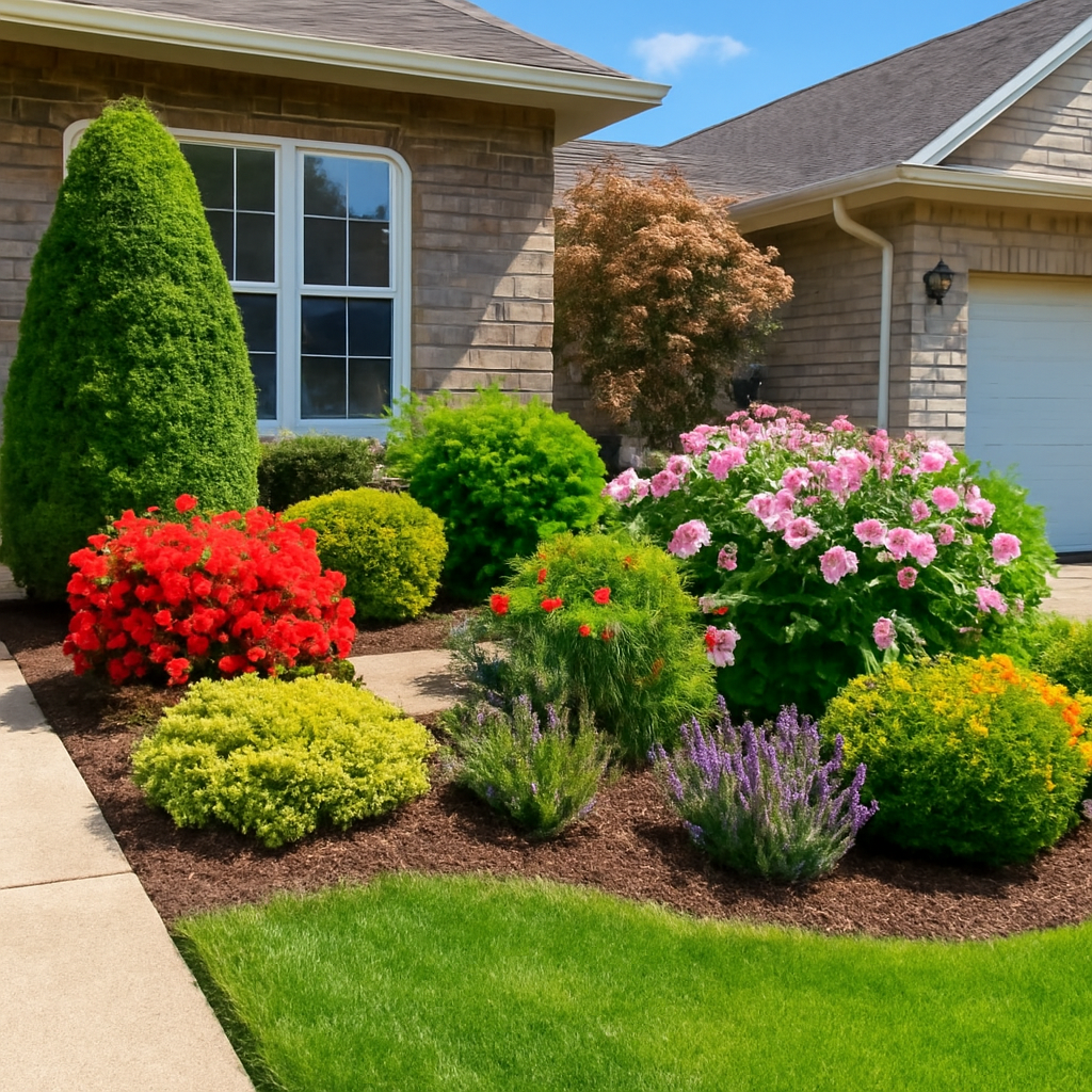 small front lawn landscaping ideas