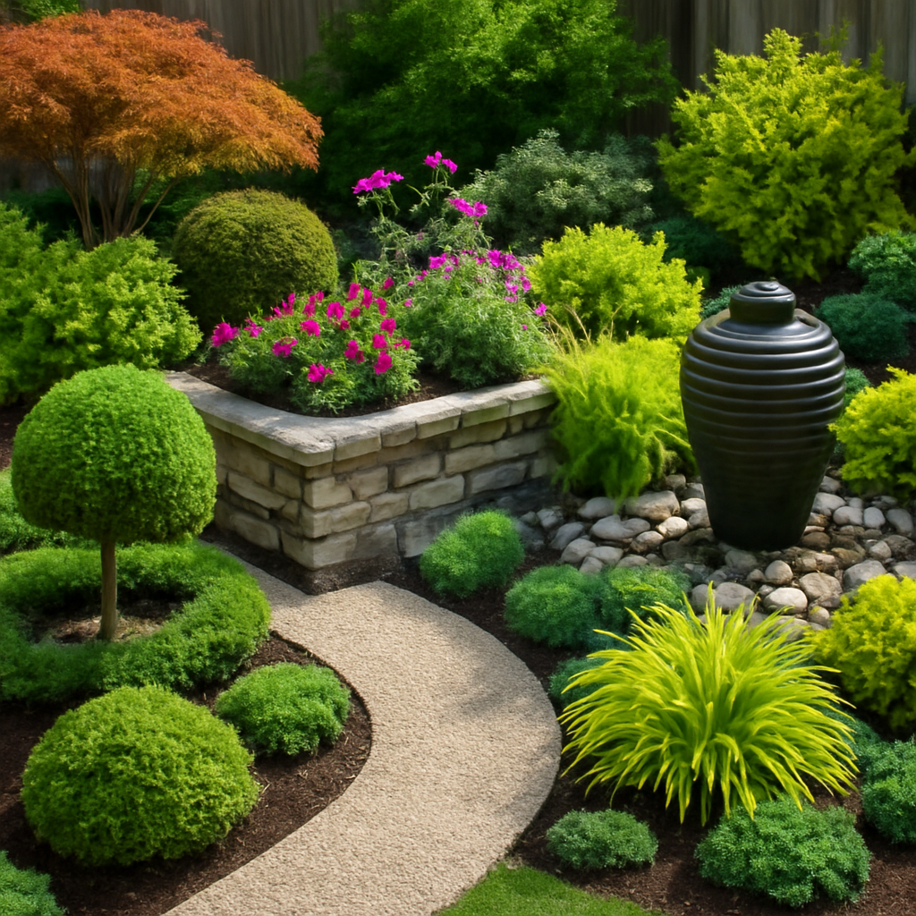 tiny garden designs